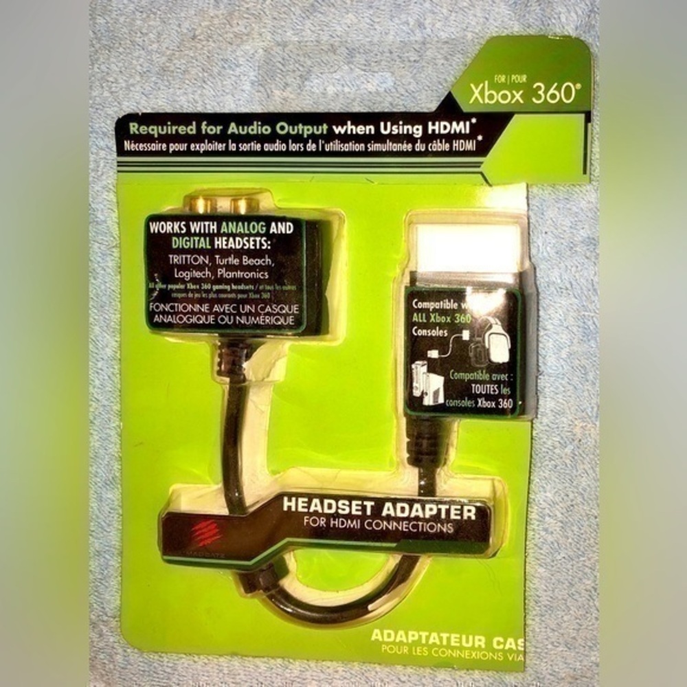 🎁 Mad Catz wireless headphone adapter for XBOX 360